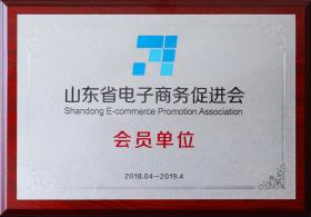 2018年成為山東省電子商務(wù)促進(jìn)會(huì)會(huì)員單位